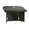 Adiroffice Wood Foldable, Portable Tabletop Podium Lectern in Black ADI661-05-BLK-MK - alternate 5